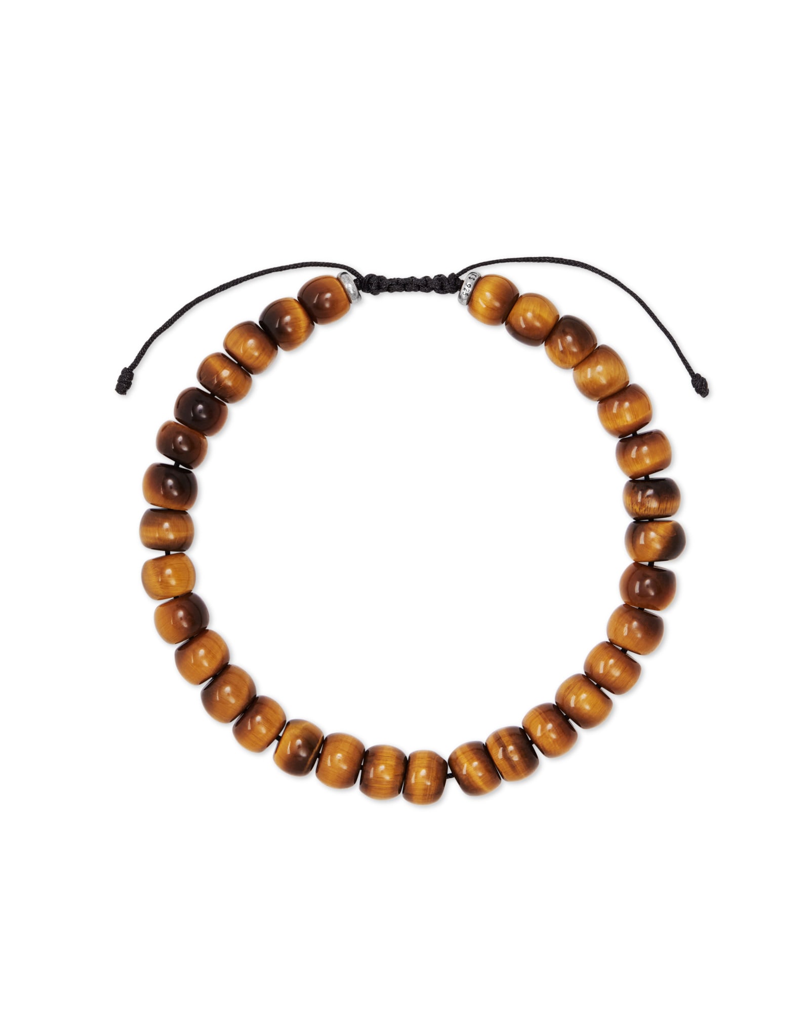 Kendra Scott Cade Oxidized Sterling Silver Bracelet in Brown Tiger's Eye | Tigers Eye